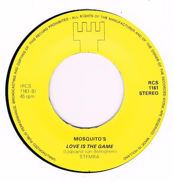 Mosquito's : Together / Love Is The Game (7", Single)