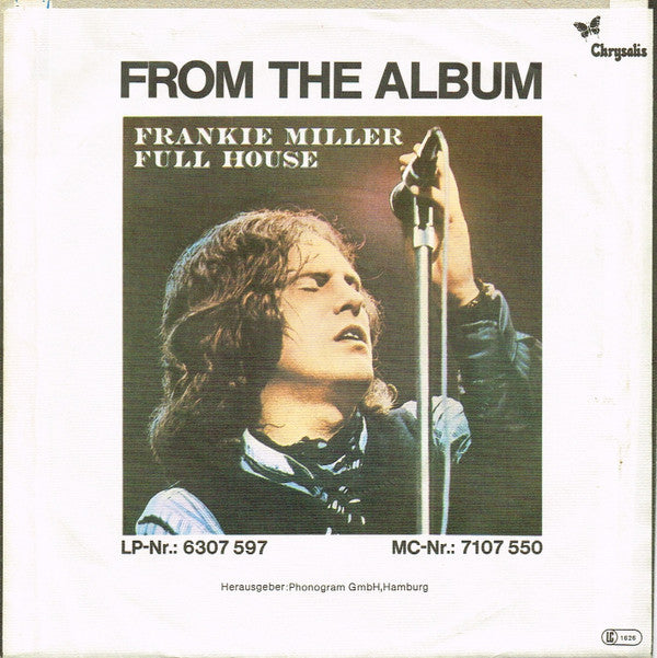 Frankie Miller : Be Good To Yourself (7", Single)