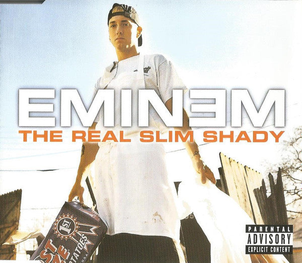 Eminem : The Real Slim Shady (CD, Maxi, Enh)