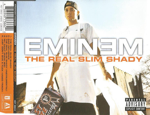 Eminem : The Real Slim Shady (CD, Maxi, Enh)