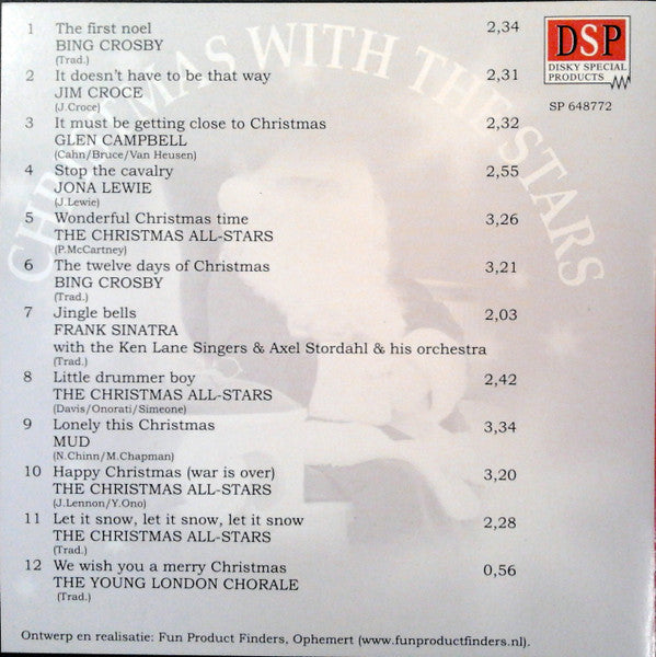 Various : Christmas With The Stars (CD, Comp)