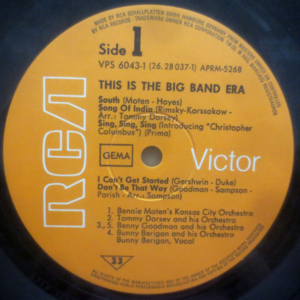 Various : This Is The Big Band Era (2xLP, Comp, Mono)