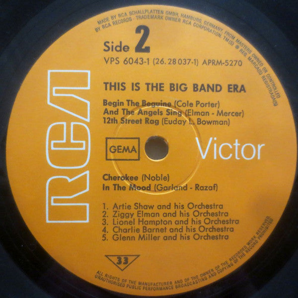 Various : This Is The Big Band Era (2xLP, Comp, Mono)