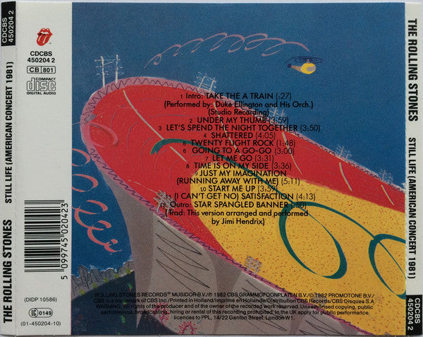 The Rolling Stones : Still Life (American Concert 1981) (CD, Album, RE)