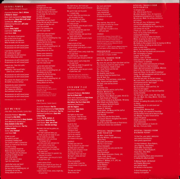 Pointer Sisters : Hot Together (LP, Album, RE)