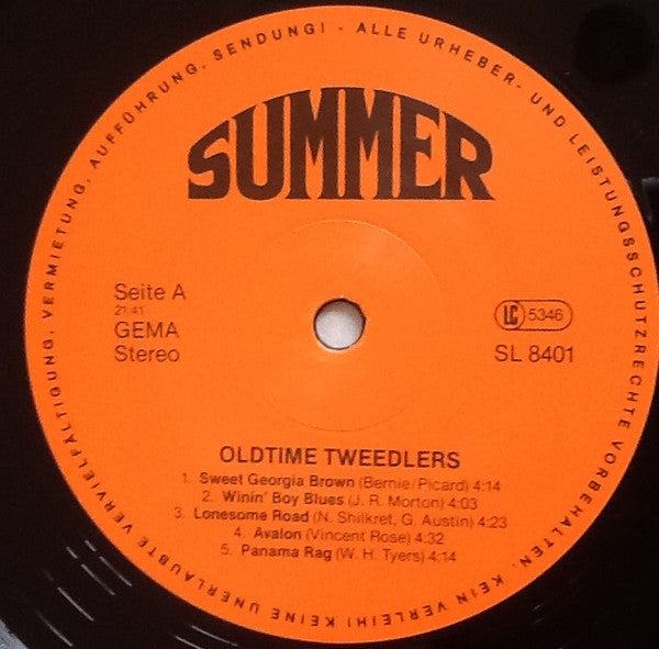 Oldtime Tweedlers : Hamburg (LP)