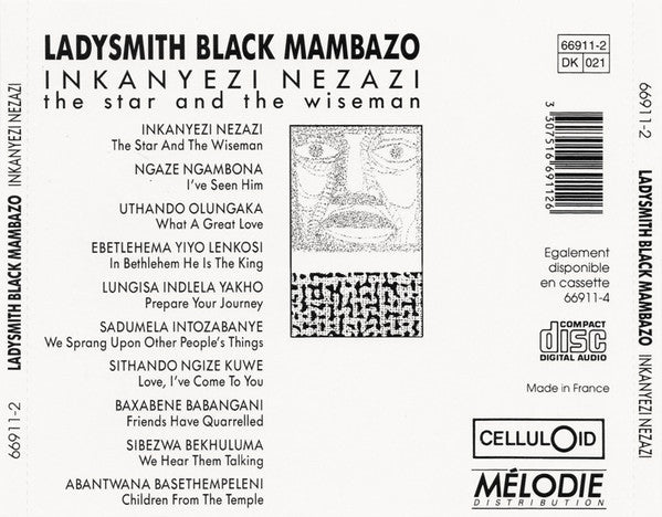 Ladysmith Black Mambazo : Inkanyezi Nezazi - The Star And The Wiseman (CD, Album)