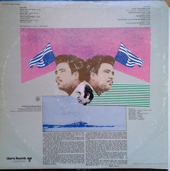 George Duke : Save The Country (LP, Album)