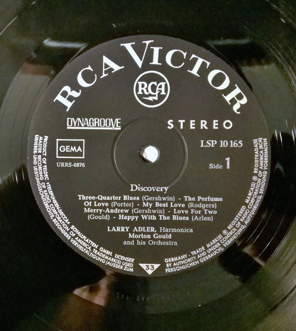 Larry Adler : Discovery (LP)