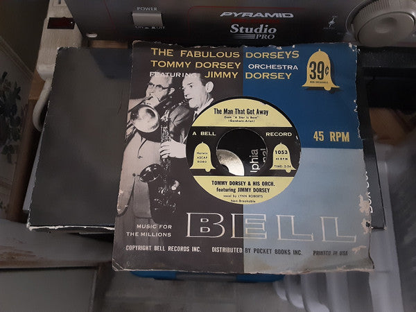 Tommy Dorsey And His Orchestra Featuring Jimmy Dorsey : The Man That Got Away / The High And The Mighty (7")