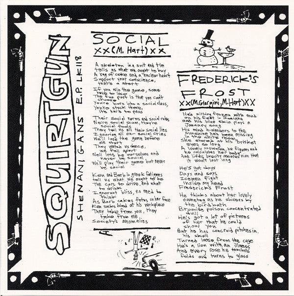 Squirtgun : Shenanigans (7", EP)
