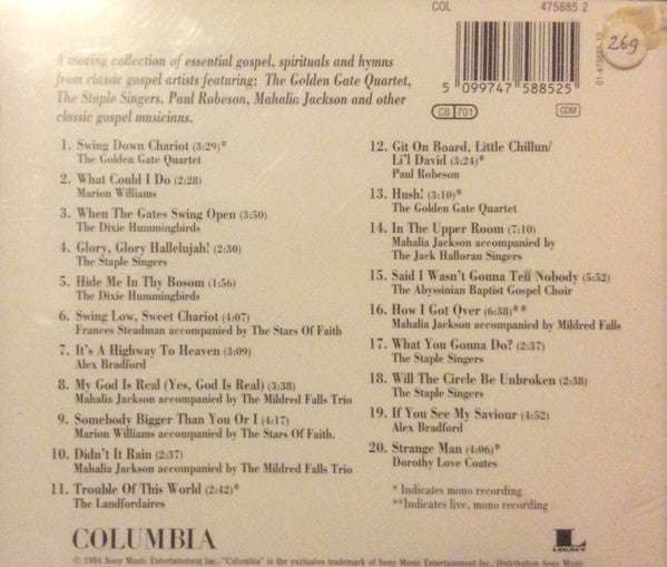 Various : The Essential Gospel Sampler (CD, Comp)