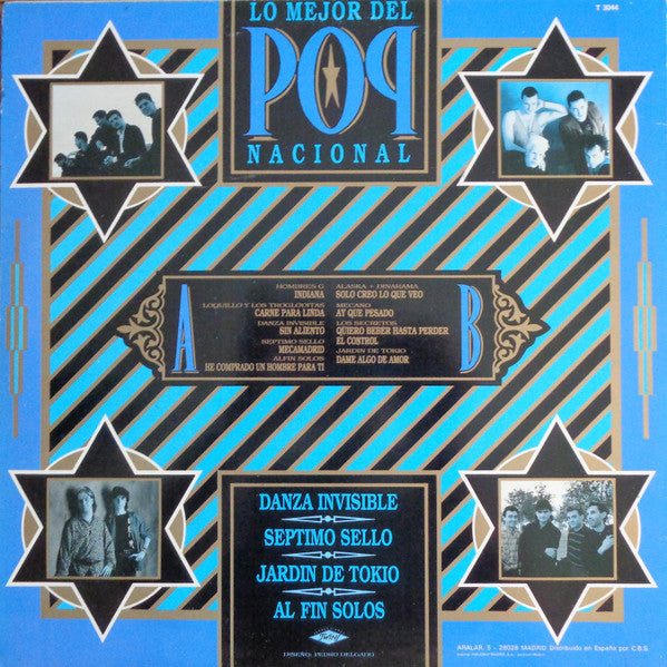 Various : Lo Mejor Del Pop Nacional (LP, Comp)