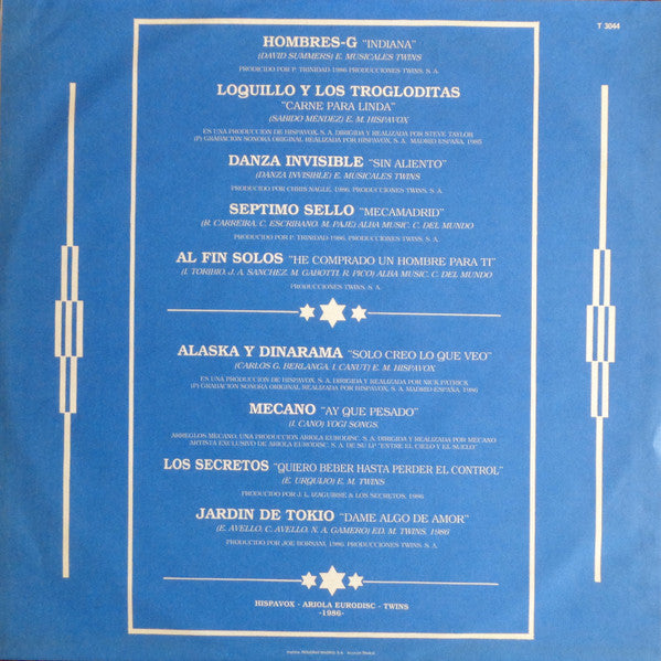 Various : Lo Mejor Del Pop Nacional (LP, Comp)