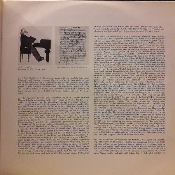 Brahms* | Arthur Grumiaux, Das Concertgebouw-Orchester, Amsterdam*, Eduard van Beinum : Violinkonzert (LP)