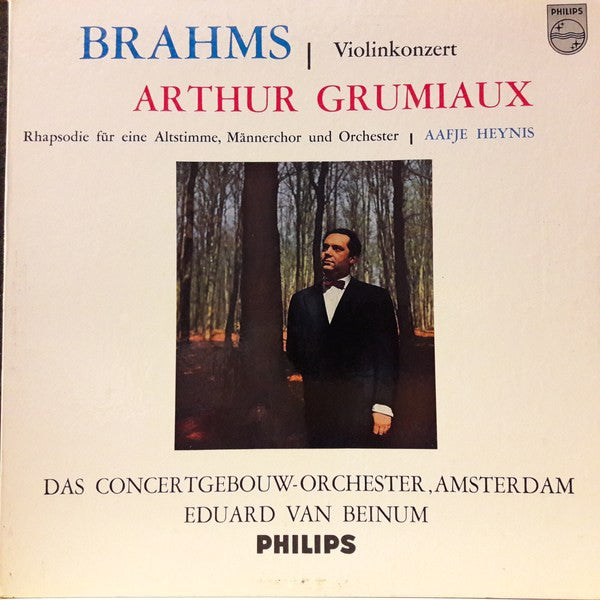 Brahms* | Arthur Grumiaux, Das Concertgebouw-Orchester, Amsterdam*, Eduard van Beinum : Violinkonzert (LP)