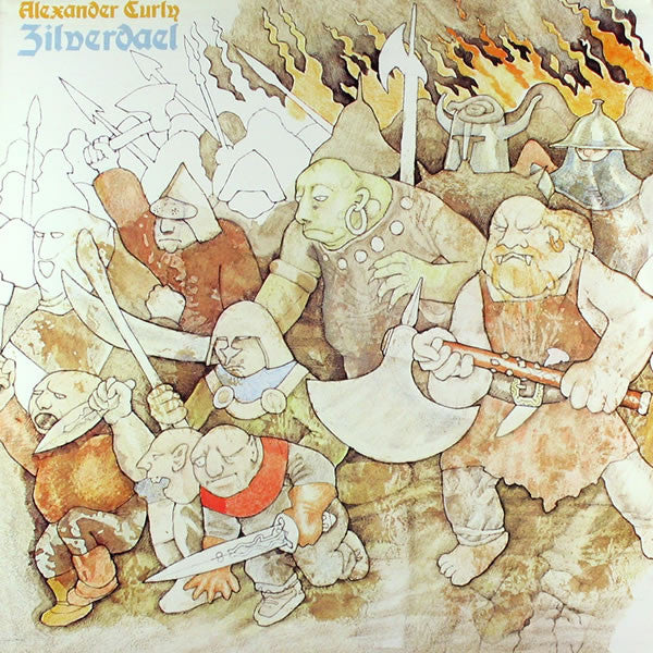 Alexander Curly : Zilverdael (LP, Album)