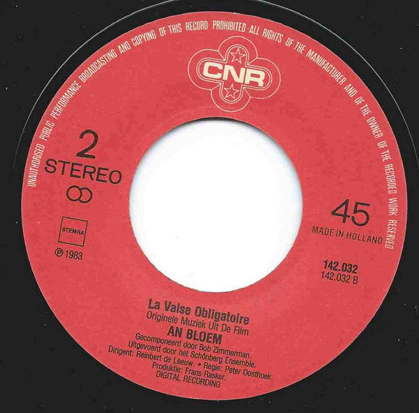 Schönberg Ensemble : Nocturne Voor An Bloem (7", Single)