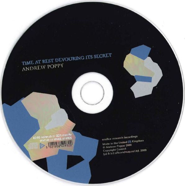 Andrew Poppy : Time At Rest Devouring Its Secret (CD, Album)