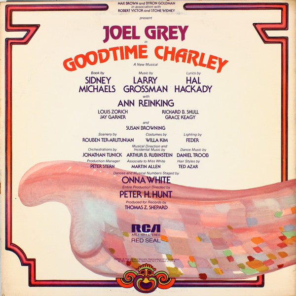 Joel Grey : Goodtime Charley - Original Broadway Cast Recording (LP, Album)