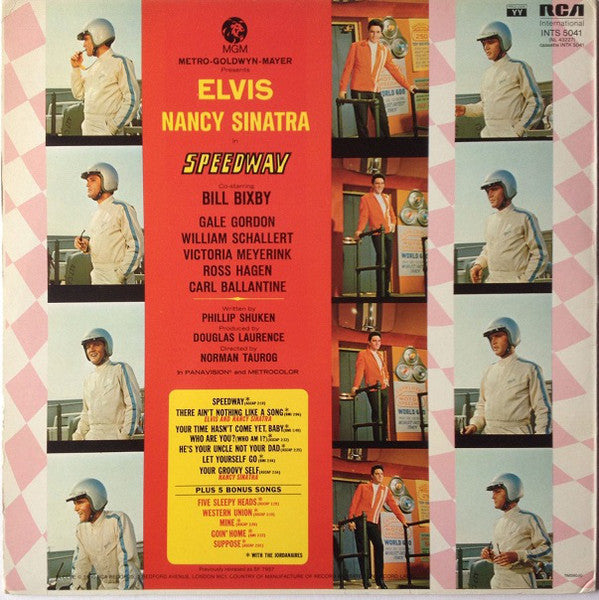 Elvis* : Speedway: Original Soundtrack Album (LP, Album, RE)