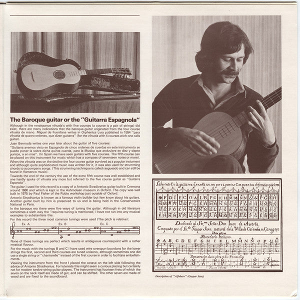 Tony Gottschalk : The Baroque Guitar (LP, Album)