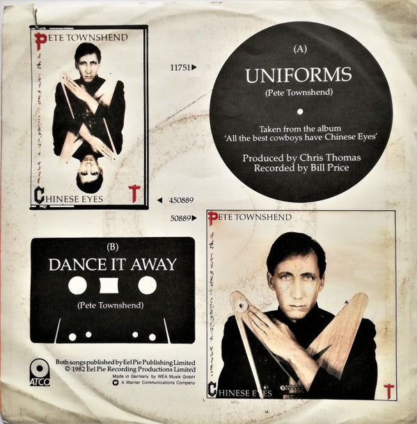 Pete Townshend : Uniforms (7", Single)