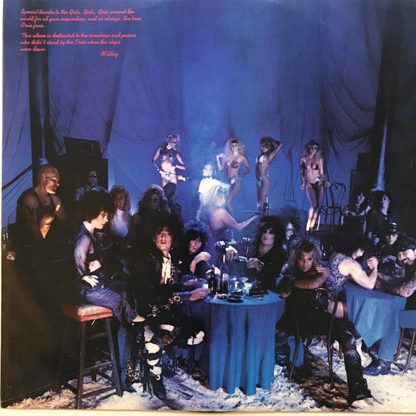 Mötley Crüe : Girls, Girls, Girls (LP, Album)