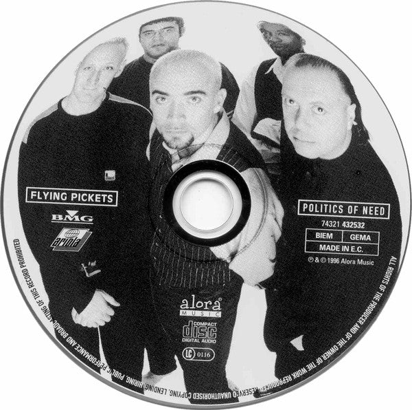 The Flying Pickets : Politics Of Need (CD, Album)