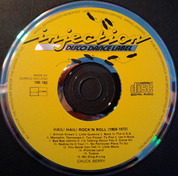 Chuck Berry : Hail! Hail! Rock 'n Roll (1959 - 1972) (CD, Comp)
