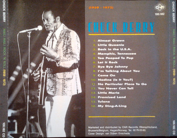 Chuck Berry : Hail! Hail! Rock 'n Roll (1959 - 1972) (CD, Comp)