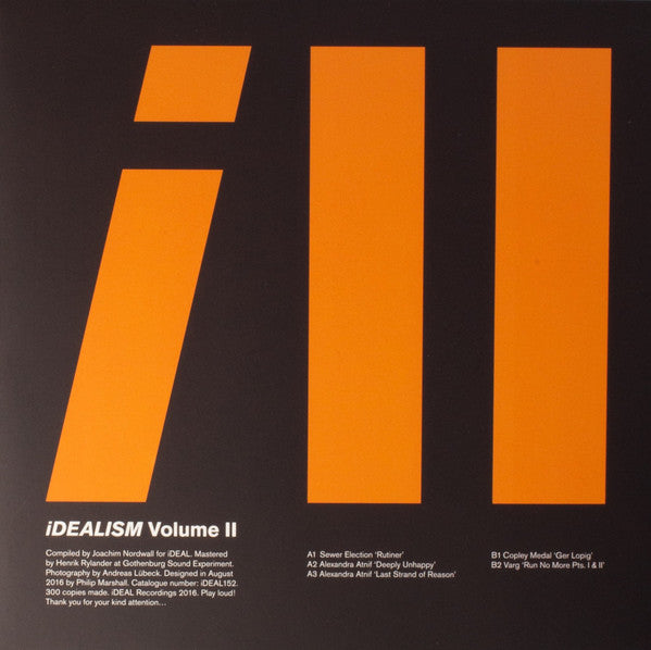 Various : iDEALISM, Volume Two (LP, Ltd)