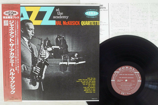 Hal McKusick Quartet : Jazz At The Academy (LP, Album, Mono, RE)