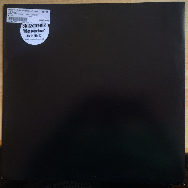 Skitzofrenix : When You're Down (12", Promo, W/Lbl)