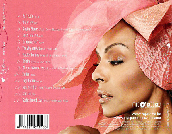 Zap Mama : ReCreation (CD, Album)