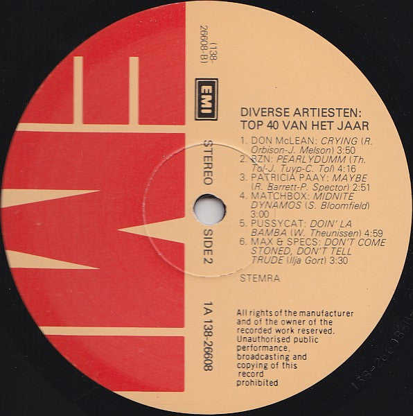 Various : Het Beste Uit De Top 40 Van Het Jaar (2xLP, Comp, Gat)