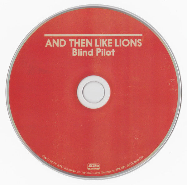 Blind Pilot : And Then Like Lions (CD, Album)