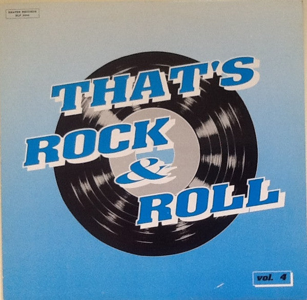 Various : That's Rock & Roll  Vol. 4 (LP, Comp)
