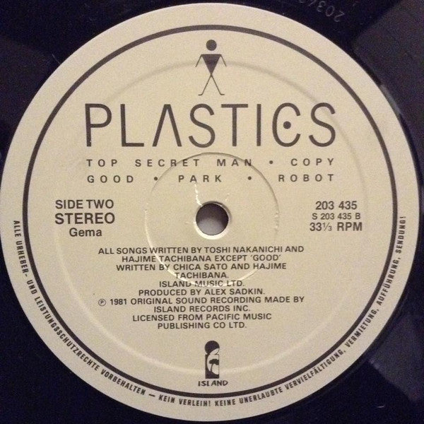 Plastics : Welcome Back (LP, Album)