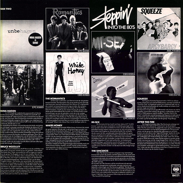 Various : Steppin' Into The 80's (LP, Comp)