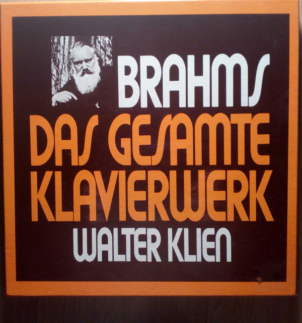 Walter Klien - Johannes Brahms : Das Gesamte Klavierwerk (6xLP, Box)