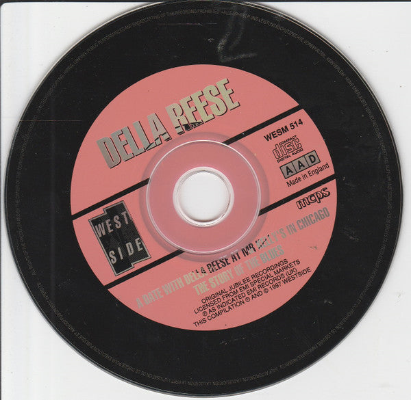 Della Reese : A Date With Della Reese At Mr. Kelly's In Chicago/The Story Of The Blues (CD, Comp, RE)
