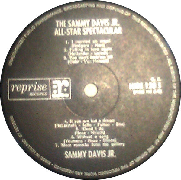 Sammy Davis Jr. : The Sammy Davis Jr. All-Star Spectacular  (LP, Album)