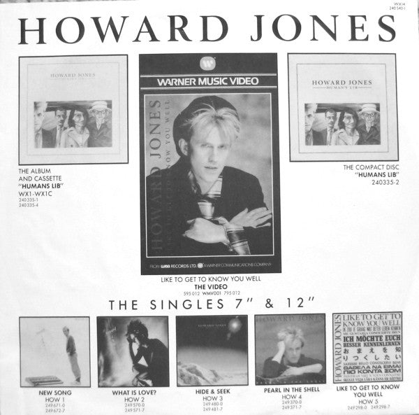 Howard Jones : The 12" Album (LP, Album)