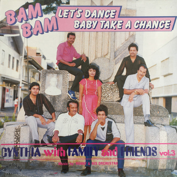Cynthia And Family : Bam Bam, Let's Dance, Baby Take A Chance (Vol. 3) (LP, Album)