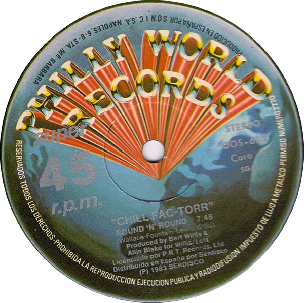 Chill Fac-Torr : Twist (Round & Round) (12", Maxi)