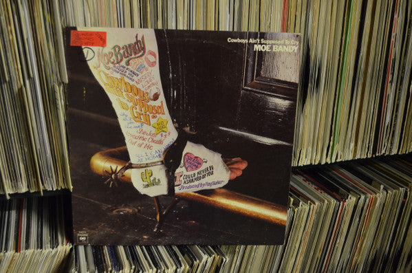 Moe Bandy : Cowboys Ain't Supposed To Cry (LP, Album)
