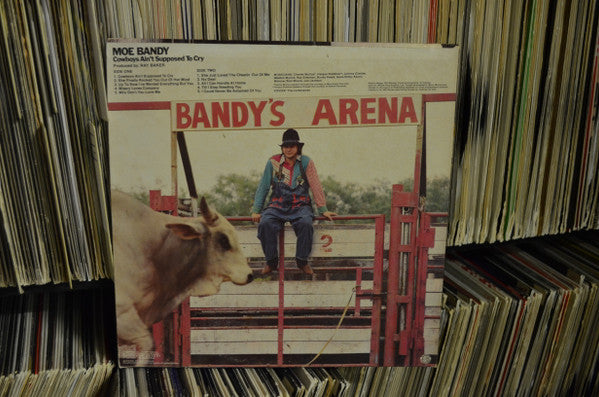 Moe Bandy : Cowboys Ain't Supposed To Cry (LP, Album)
