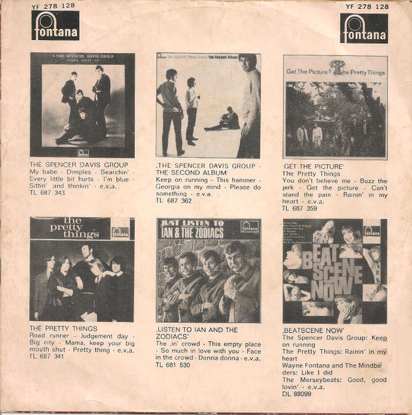 The Troggs : With A Girl Like You / I Want You (7", Single, Mono)