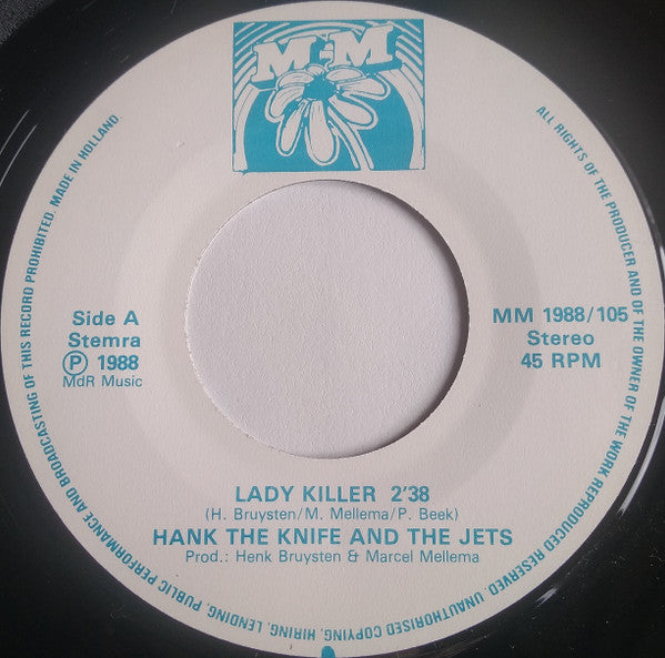 Hank The Knife And The Jets : Lady Killer (7", Single)